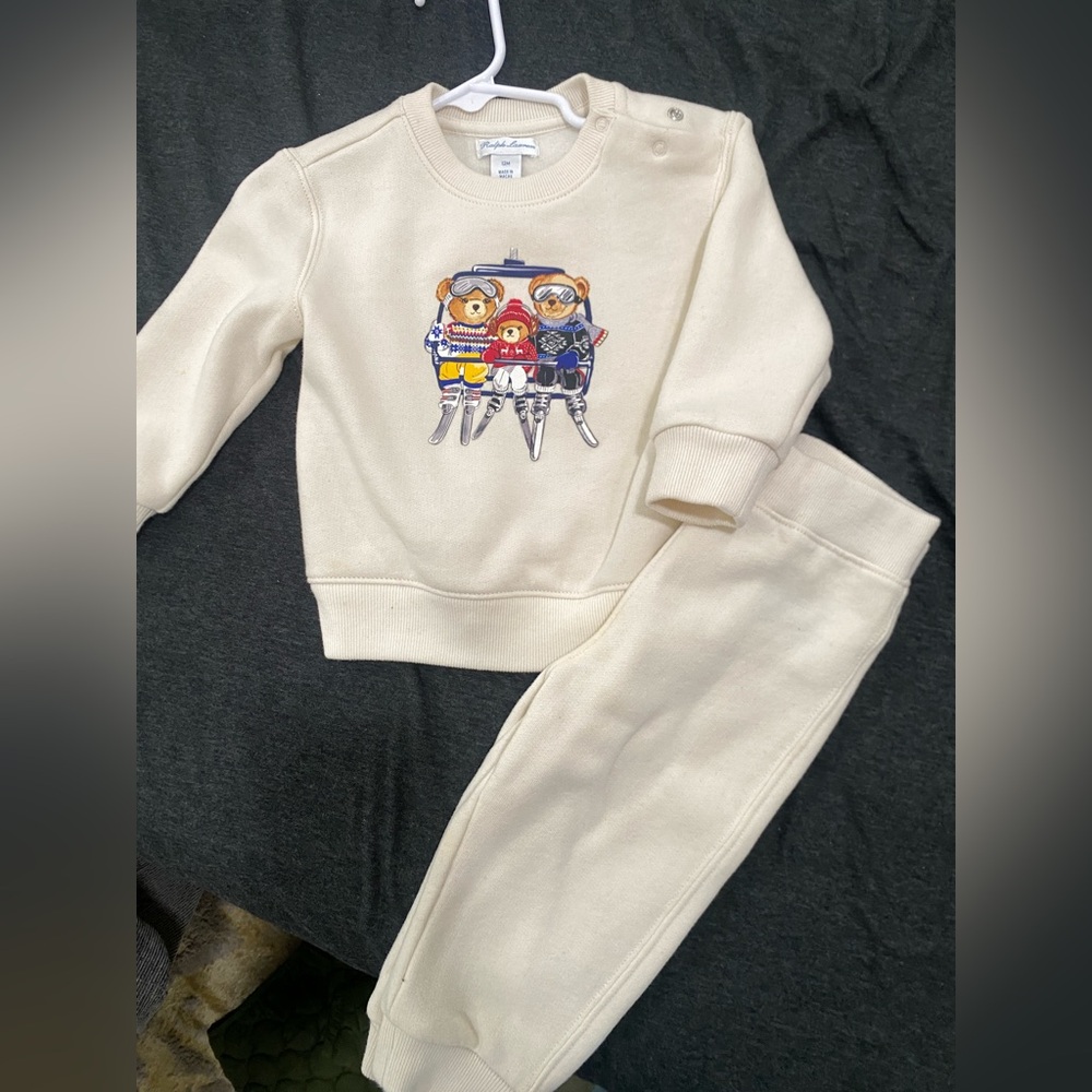 Ralph Lauren sweatsuit 12 months